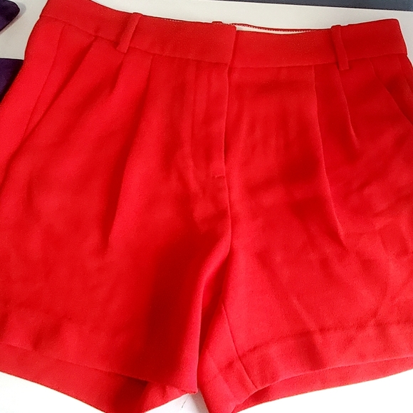 J Crew Red shorts size 00 - Picture 2 of 5